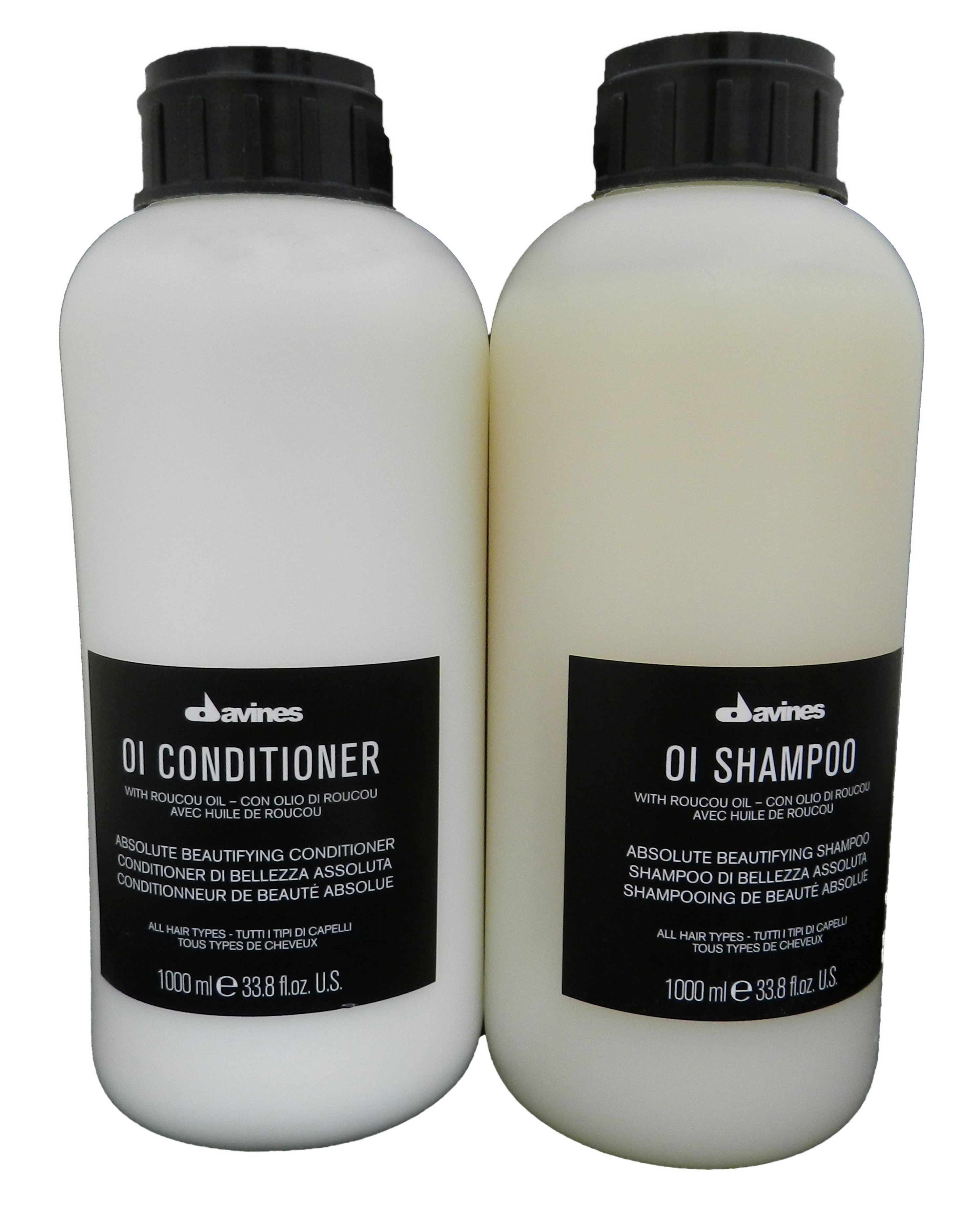 Davines OI Shampoo & Conditioner 33.8 Ounce