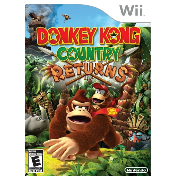 Donkey Kong Country Returns Nintendo Wii