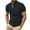 Bronze, variant on Mens Henley Shirts Short Sleeve Casual T-Shirts Summer Button T Shirts with Pocket