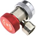 thumbnail image 3 of Par de conectores rápidos R134A para colector aire acondicionado coche, 3 of 4