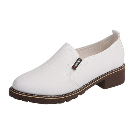 Dress Shoes For Women 2024 Women s Chunky Low Heel Ankle Boots Classic Booties