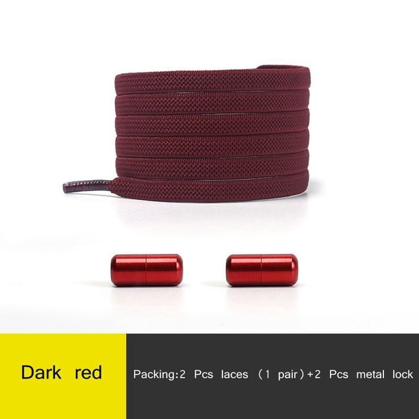 Cordones de zapatos sin atar Cordones elásticos sin cordones Cordones de zapatos para zapatillas de deporte Niños Adultos Cordones de zapatos planos rápidos Bandas de goma ShoestringsChina Gao Jinjia LED