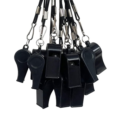 20 Pieces of Plastic Lanyards Loud Whistles for Referees Coaches Basketball Football Sports Training Games Activities Lifeguards Survival Emergency Fun Schools Kids Tools Set Supplier