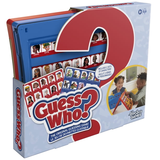Hasbro Gaming Guess Who? Jeu De Voyage Portable - Devinettes Amusantes Pour Enfants Dès 6 Ans
