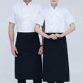 thumbnail image 2 of Xinxinyy Universal Chef Clothes Cotton Uniform Lightweight for Bar shirt Breathable Cooking men Breathable Work XL, 2 of 9