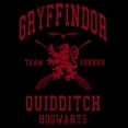 thumbnail image 2 of Women's Harry Potter Gryffindor Quidditch Team Seeker  Graphic T-Shirt, 2 of 4