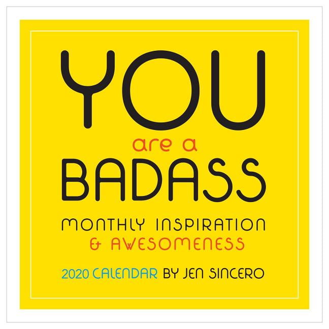 You Are a Badass 2020 Wall Calendar (Calendar)