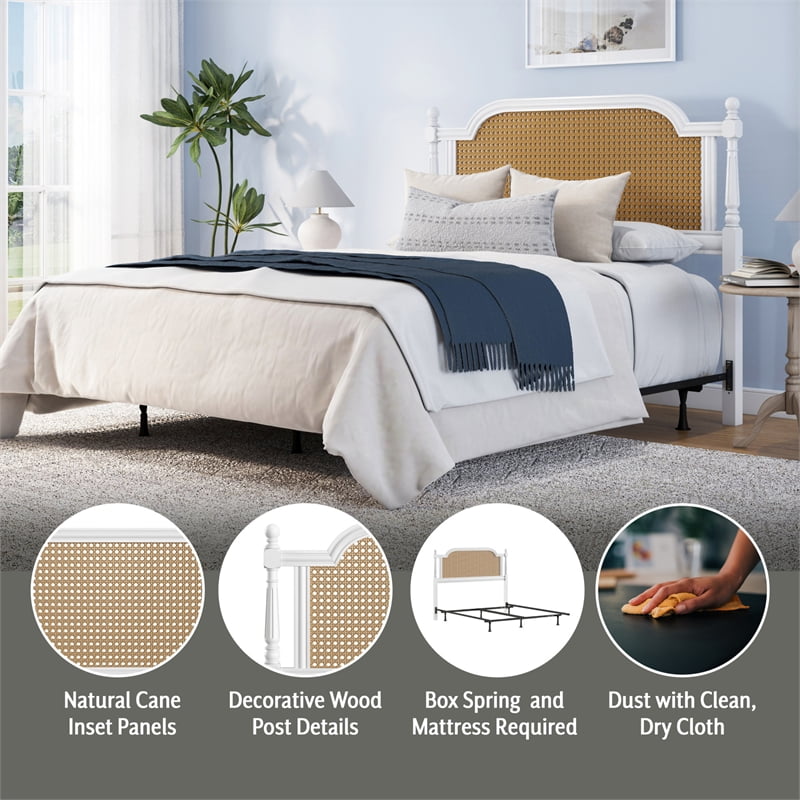 Hillsdale Furniture Melanie Headboard with Metal Frame, Multiple Sizes