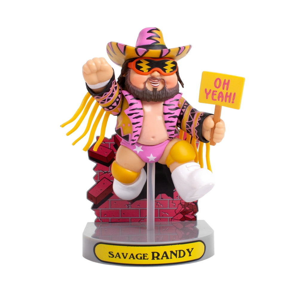 Walmart Exclusive GPK x WWE Savage Randy 3.8â Figure - Walmart.com - Walmart.com