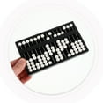 thumbnail image 5 of MRLESS Plastic Blind Abacus with Raised Tactile Dots for Students, Arithmetic Counting Math Learning Tool for School and Home Use, 5 of 8