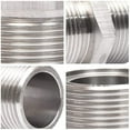 thumbnail image 5 of G1/2 Chrome Stainless steel Length Extender Shower Connector for Extra Long Hose, 5 of 5