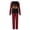Black a2, variant on jobturf Matching Christmas Pajamas for Family 2 Piece Outfits Cute Pj Sets Xmas Fashion Long Sleeve Shirts and Plaid Pants Festival Outfits Size M