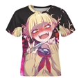 thumbnail image 4 of Himiko Toga Kids Short Sleeve Tee Shirt Novelty Crewneck T-Shirts Unisex Summer Blouse Tops for Boys Girls 110CM, 4 of 8