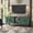 Green, variant on HLR Mid Century Fluted 66" TV up to 75" Stand with Storage, Modern Wooden Entertainment Center Console for Living Room, Brown