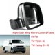 thumbnail image 3 of Un par de marcos y cubiertas for espejos retrovisores laterales, negros, for VW T5 Caddy 03-10, 3 of 8