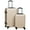 Gold, variant on vidaXL Suitcase Set Travel Luggage Suitcase Bag Hardcase Trolley 2 Pcs ABS