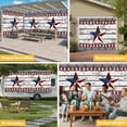 thumbnail image 6 of 4th of July Star Garage Door Cover Banner 7 x 16 FT, Independence Day American Flag Garage Door Curtains Backdrop with Grommets for Indoor Outdoor Wall Party Porch Yard Decorations Background, 6 of 9
