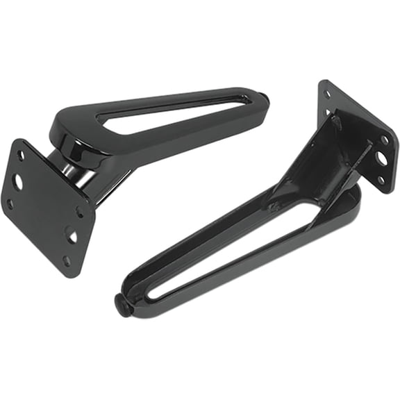 Amosfun Durable Black Sofa Legs Carbon Steel for Furniture Enhancement 2Pcs