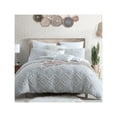 thumbnail image 2 of Swift Home Rukai 5-pc. Cotton Comforter Set Gray - Full-Queen, 2 of 5