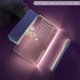 thumbnail image 4 of Tablero de notas diario transparente Yashi con luz LED de noche USB blanco transparente, 4 of 5