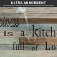 thumbnail image 6 of Farmhouse Wooden Kitchen Rugs and Mats Non Skid Washable Set of 2, Blue Brown Vintage Kitchen Runner Rug, Love Quotes Home Kitchen Floor Mat Under Sink Mat Throw Rug for Doormat, 6 of 6