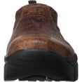 thumbnail image 2 of Roper 0601 Men's Performance Sport Slip Reddish Brown Embossed Croco Leather, 2 of 7
