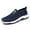 Blue, variant on Men's Breathable On Casual Shoes Lightweight Comfortable Walking Shoes For Daily Wear With Soft Sole And Design 8.5 Blue