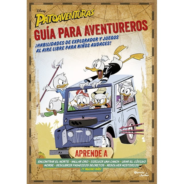 Guía para Aventureros PATOAVENTURAS PLANETA INFANTIL MEXICO DISNEY