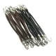 thumbnail image 5 of 10x Lazos Bandas de Goma Ganchos Ganchos para Coleta Soporte Bandas Elásticas Clips marrón, 5 of 8