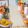 thumbnail image 4 of Fall Thanksgiving Table Runner, Autumn Thanksgiving Kitchen Dining Table Decoration for Home Party Decor 13x72 Inches, 4 of 9