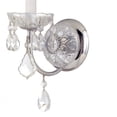 thumbnail image 2 of 3221-CH-CL-MWP Crystorama Lighting Imperial - 1 Light Wall Mount in Classic Style - 4.75 Inches Wide by 13.5 Inches High-Polished Chrome Finish-Hand, 2 of 6