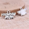 thumbnail image 2 of K-KED 120 Pcs Antique Silver HOCKEY MOM Charms Pendant 23x13MM C15425, 2 of 3