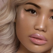 Lottie London Gloss'd, 100% Vegan Lip Gloss, Iced, 0.27 fl oz