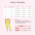 thumbnail image 7 of Miutii Toddler Kids Waterproof Rain Trousers Boys Girls Lightweight Windproof Pants with Reflective Strips Outdoor Rainwear Khaki L/110-116, 7 of 7