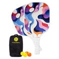 thumbnail image 4 of Thermoformed T700 Carbon Fiber Pickleball Paddle Spin Textured Surface With Foam Edge Ergonomic Grip, 4 of 4