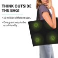 thumbnail image 2 of Balery Mandala With Marijuana Leaf Bolsa Tote Estilo Estético con Cremalleras, Bolsa de Hombro, Bolsa de Compras Grande y Plegable, 2 of 8