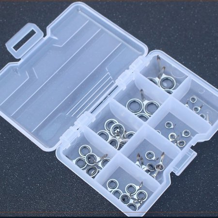 Assortment of fishing rod guides