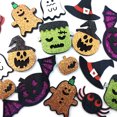 thumbnail image 3 of Parches De Apliques De Halloween Sunnimix 16 Piezas Bordados Decoración De Sombreros De Bolsa De Zapatos De Bricolaje, 3 of 8