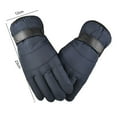 thumbnail image 5 of Eoperou Winter Outdoor Gloves Touch Screen Adjustable Full Finger Hand Protection Thicken Keep Warm Plush Lining Men Women Windproof Cycling Gloves Ridding Accessories, 5 of 7