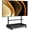 Black, variant on RTVR Modern Rolling TV Stand for 40-86 inch TVs, with 4 Universal Silent 360° Caster Wheels & Storage Shelf, Black
