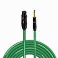 thumbnail image 1 of Coluber Cable - 3-Pin XLR Female to 1/4 TS Male 3-Pin Microphone Connector, 1 of 7