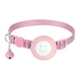 thumbnail image 1 of Collar de gato para cachorros de mascotas pequeñas, compatible con correa de nailon reflectante suave y duradera, 1 of 5
