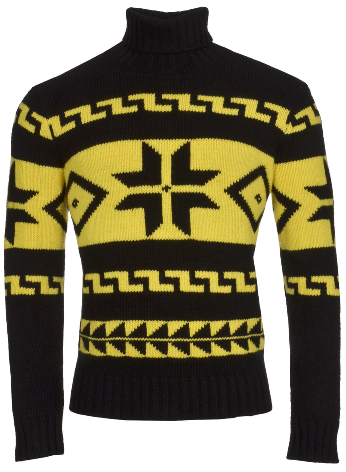 yellow turtleneck sweater mens