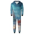 thumbnail image 5 of SwiftWear Onesie Christmas Family Matching Pajamas Adult Couples Men PJs Hooded Novelty One-Piece Sleepwear, 5 of 7
