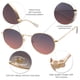 thumbnail image 5 of Gafas de sol SOJOS SJ1014 redondas polarizadas UV400 dorado/gris/rosa, 5 of 6