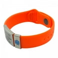 thumbnail image 3 of QuickClip Custom Engraved Medical Alert ID Bracelet, Free Shipping - Orange, 3 of 6