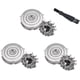 thumbnail image 1 of Cabezales de afeitado de repuesto HQ9 para Smart Touch-XL /, Speed-XL, Shaver Cabezal de afeitado de repuesto de tres vías Kuyhfg Bienvenido a Kuyhfg, 1 of 4