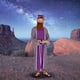 thumbnail image 4 of Disfraz Orion Disfraces 3 Wise Men, color morado, para adulto, 4 of 5