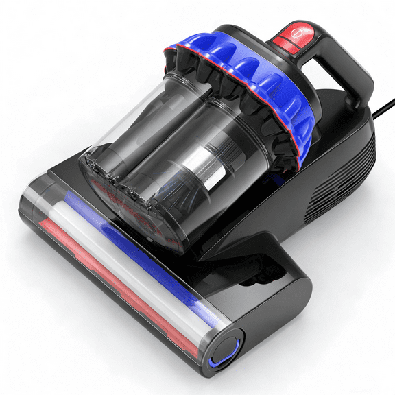 MOOSOO Handheld Mattress Vacuum Cleaner, 16Kpa Bed Vacuum, 600ML Ultrasonic Fabric Cleaner, UV Light for Bedding, Car Interior