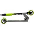 thumbnail image 3 of Huffy Jurassic World Boys' Inline Kick Scooter for Kids, Grey and Lime Green, 3 of 8